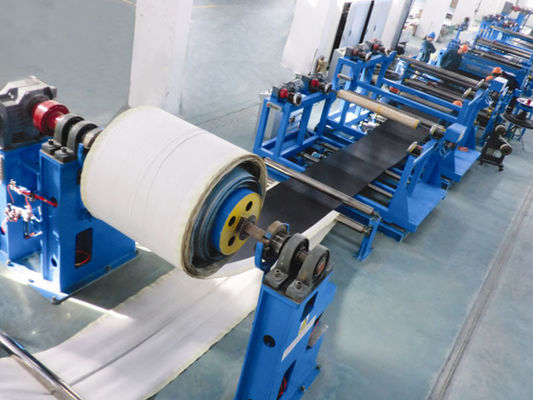Máquina de produção de cinturão transportador de borracha vulcanizante Equipamento de formação de tensão constante
