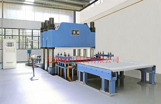 Máquina de moldagem de borracha de compressão 6000T Máquina de vulcanização de borracha com controle PLC
