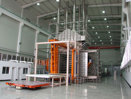 Máquina hidráulica de prensagem de madeira compensada 0-22 MPa, modo de controlo PLC